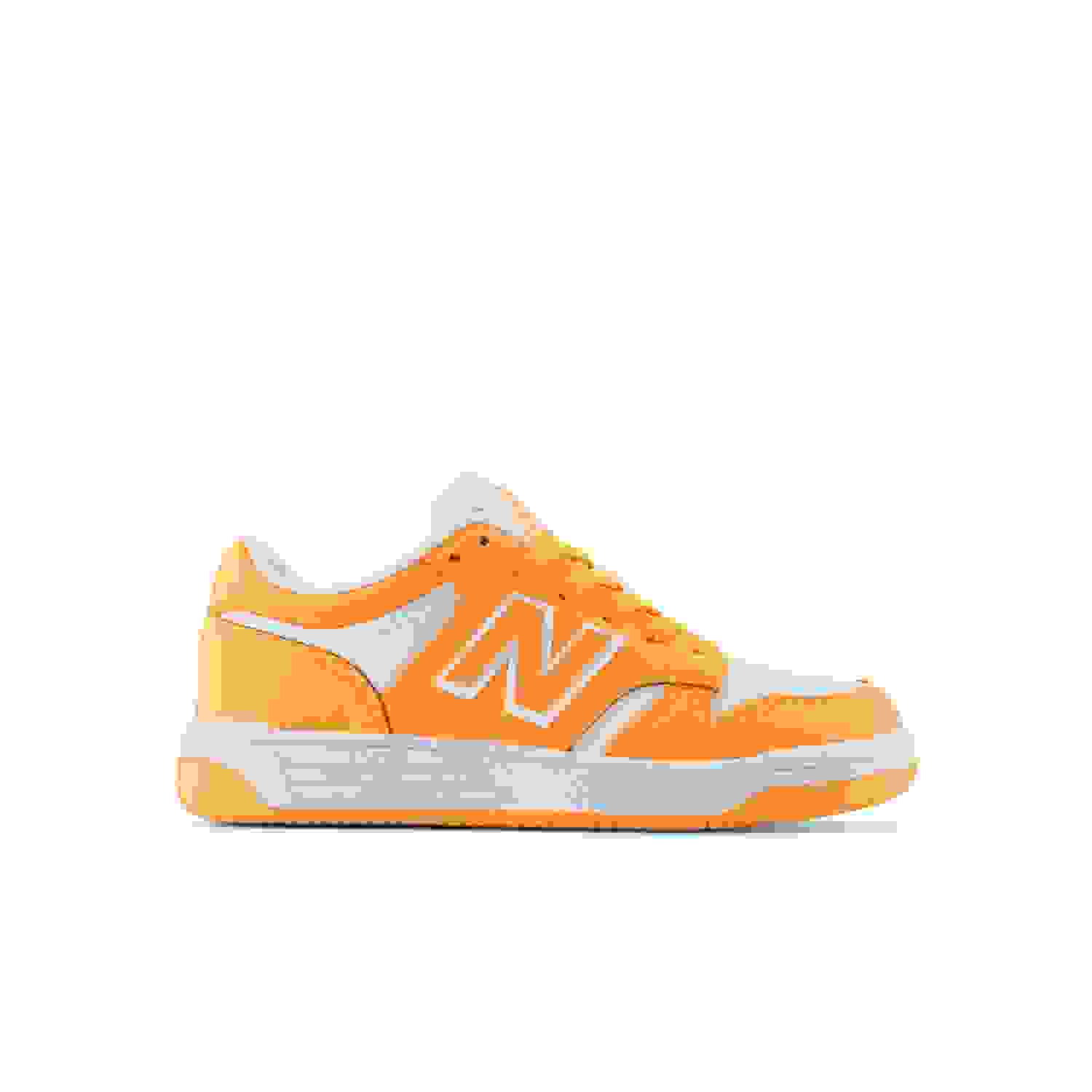 New Balance 480 Preschool Girls' "Orange/White" Shoe